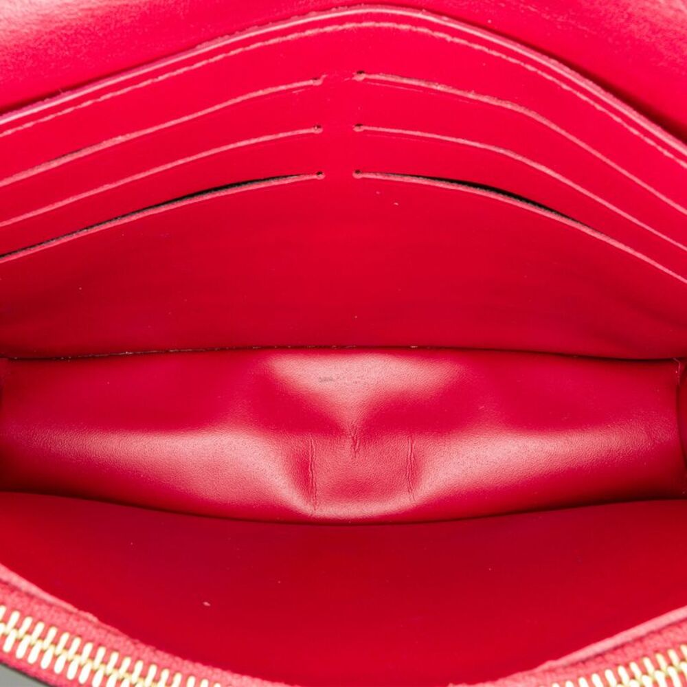 Pre Loved louis vuitton Sarah Monogram Wallet Women Brown Crossbody Bags - Picture 5 of 8